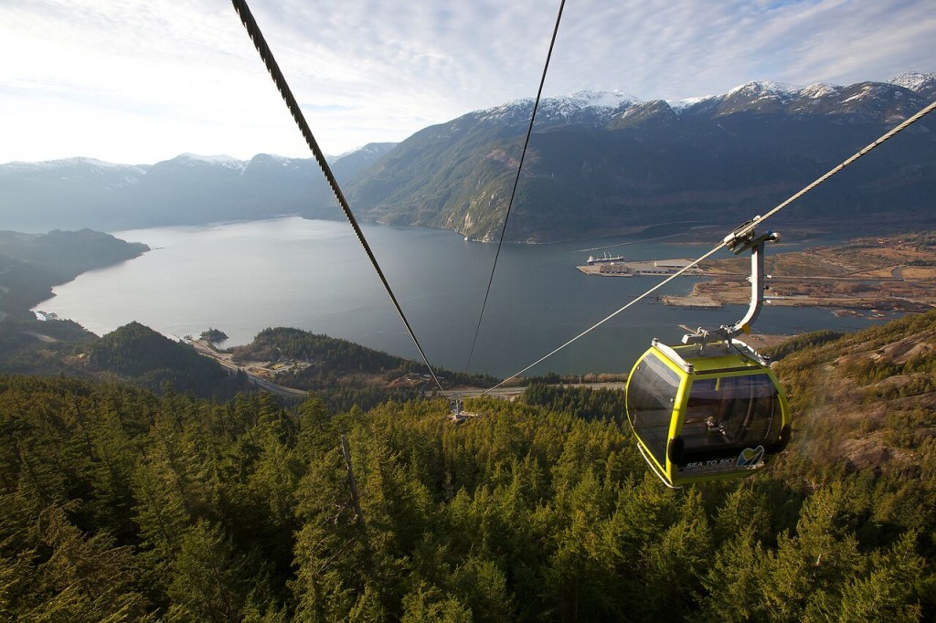 Photo: Sea to Sky Gondola. Paul Bridge.