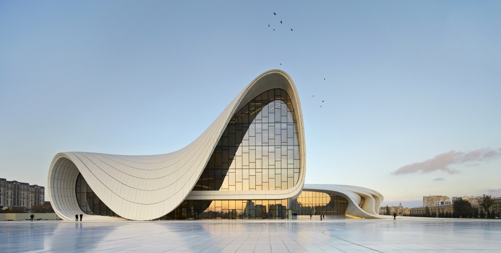 Le centre culturel Heydar Aliyev. Photo : Hufton+Crow.