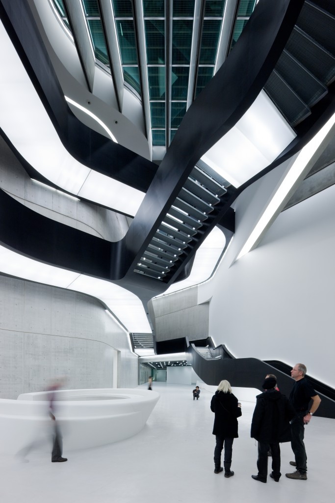 Musée MAXXI. Photo : Iwan Baan, gracieuseté de ZHA.