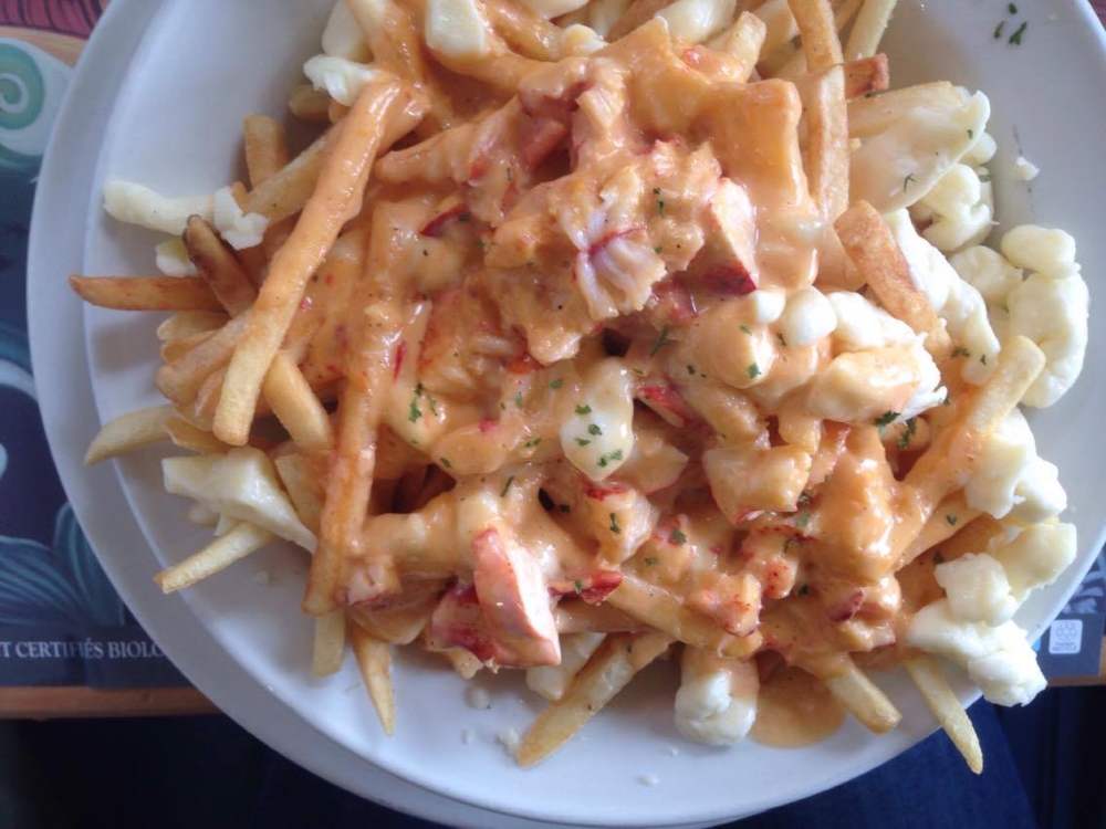 Poutine au homard. Photo: Véronique Leduc