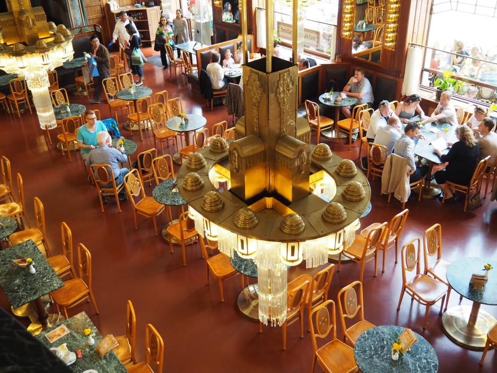 Le café de la Maison municipale. Photo: Marie-Julie Gagnon