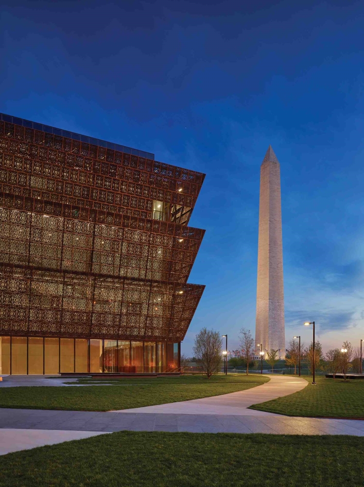 Musée national de l’histoire et de la culture afro-américaine à Washington. Photo: Facebook Adjaye Associates.