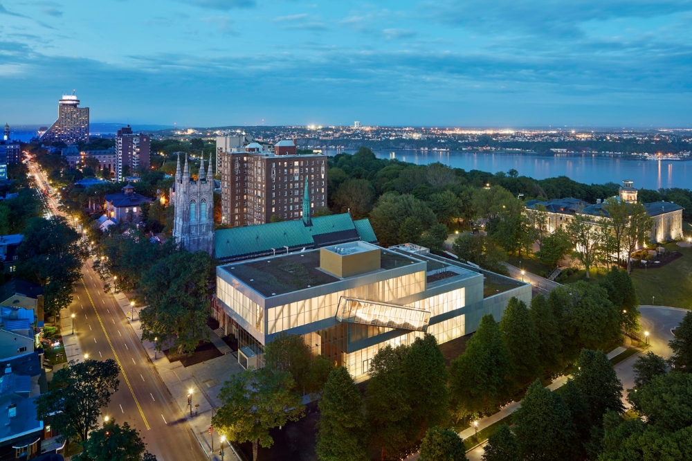 Pavillon Pierre Lassonde du Musée des Beaux-Arts de Québec. Photo: Bruce Damonte. 