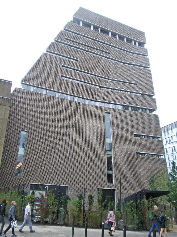 Le nouveau pavillon du Tate Modern Museum à Londres. Photo: Amanda Slater, Flickr.