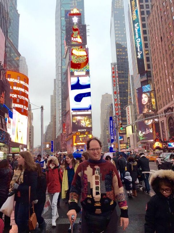 Times Square, New York. Photo: Sam Barsky