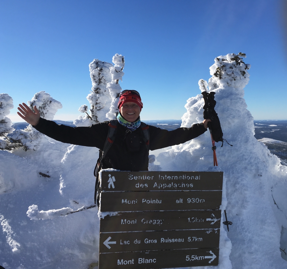 Au sommet du mont Pointu