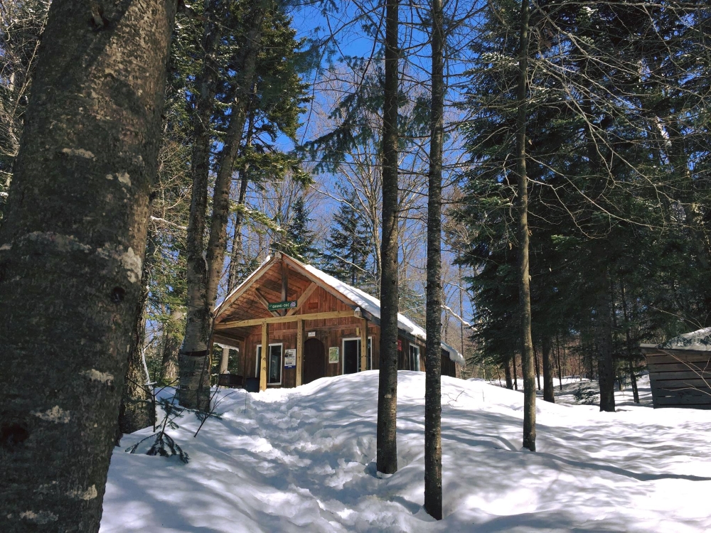 Refuge le Grand Duc. Photo: Facebook Club de plein air de Saint-Donat