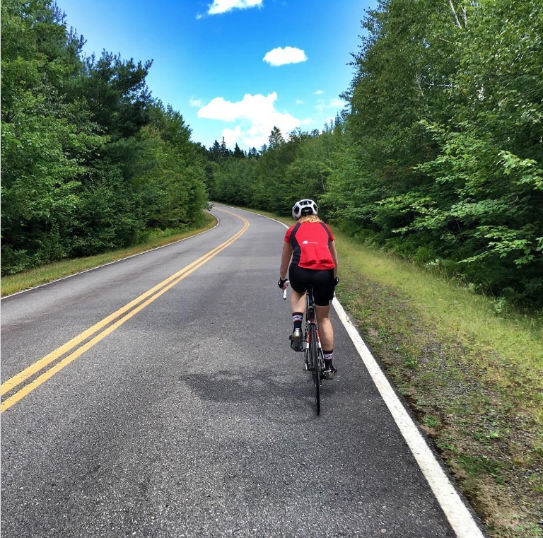 Vélo au parc national de la Mauricie. Photo: Brian Summers, Instagram