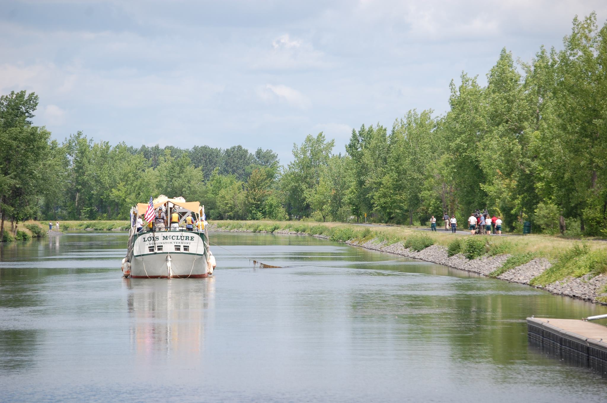 Photo: Facebook Les amis du Canal de Chambly