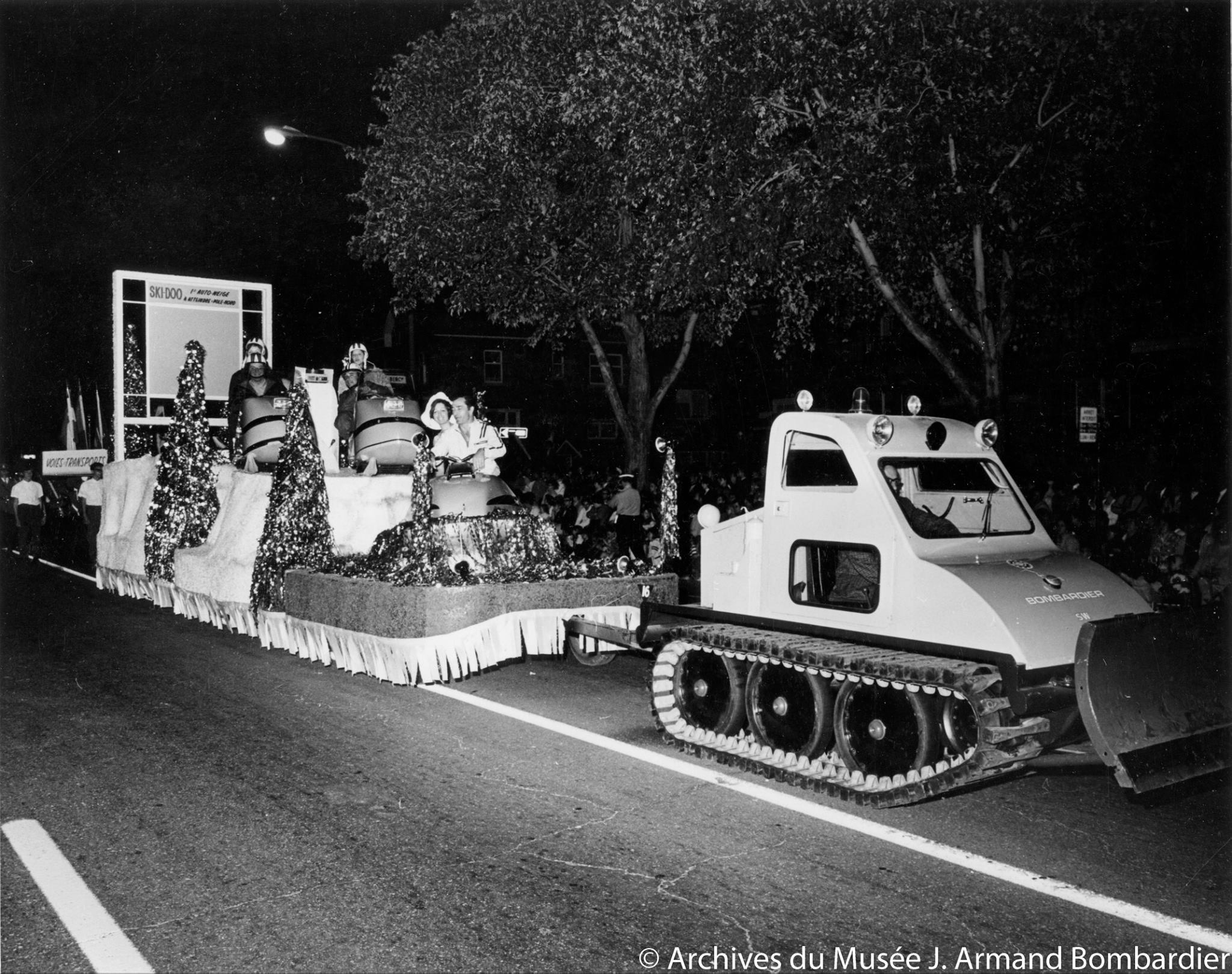 Photo: Facebook Musée de l'ingénérie J.Armand. Bombardier Archives du Musée J.Armand-Bombardier