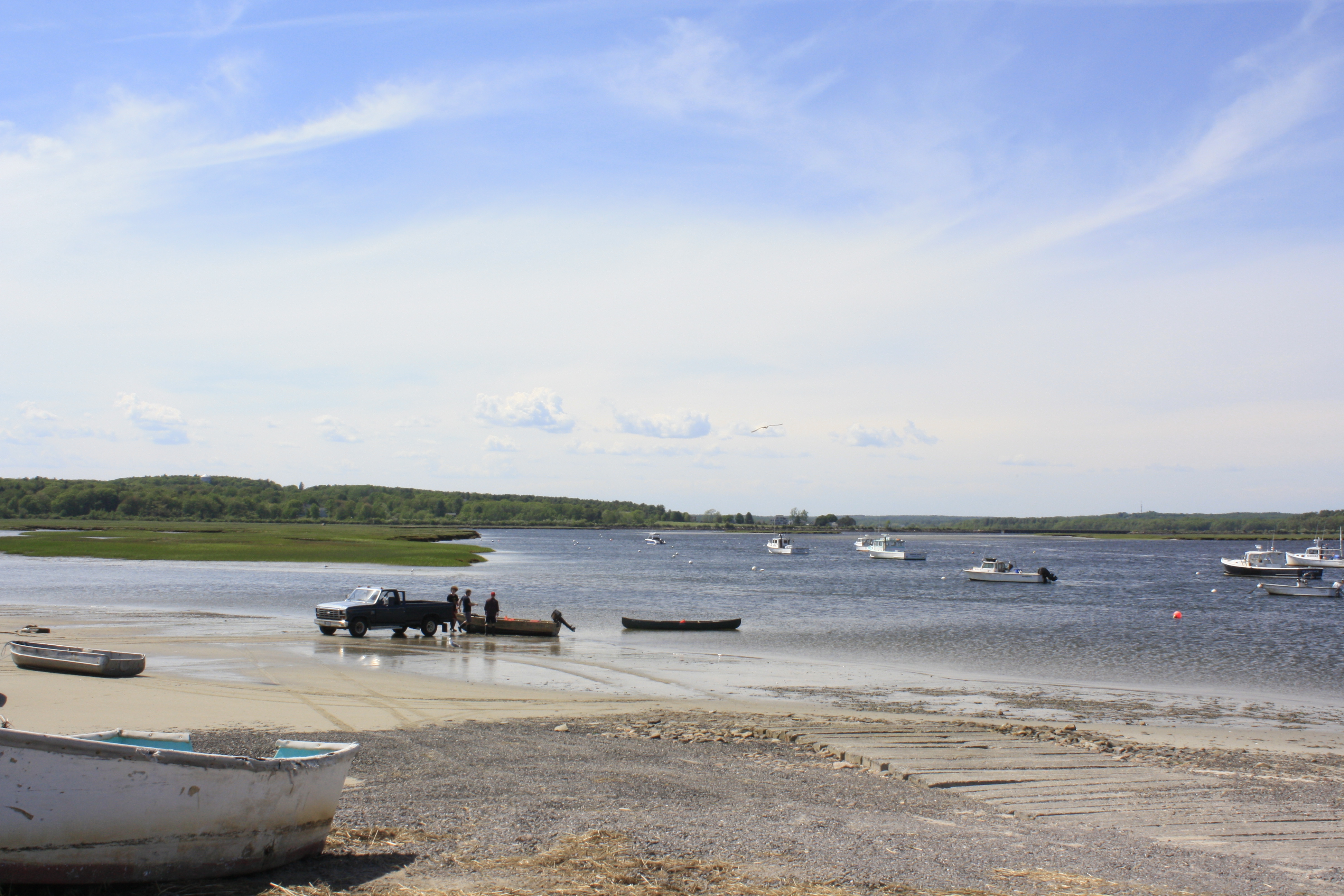 Photo: Véronique Leduc Petit port de pêche à Scarborough