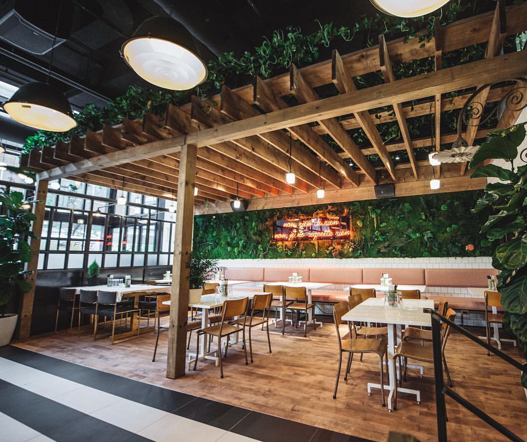 Le Kampaï Garden à Montréal. Photo: Facebook La Chambre Design & co.