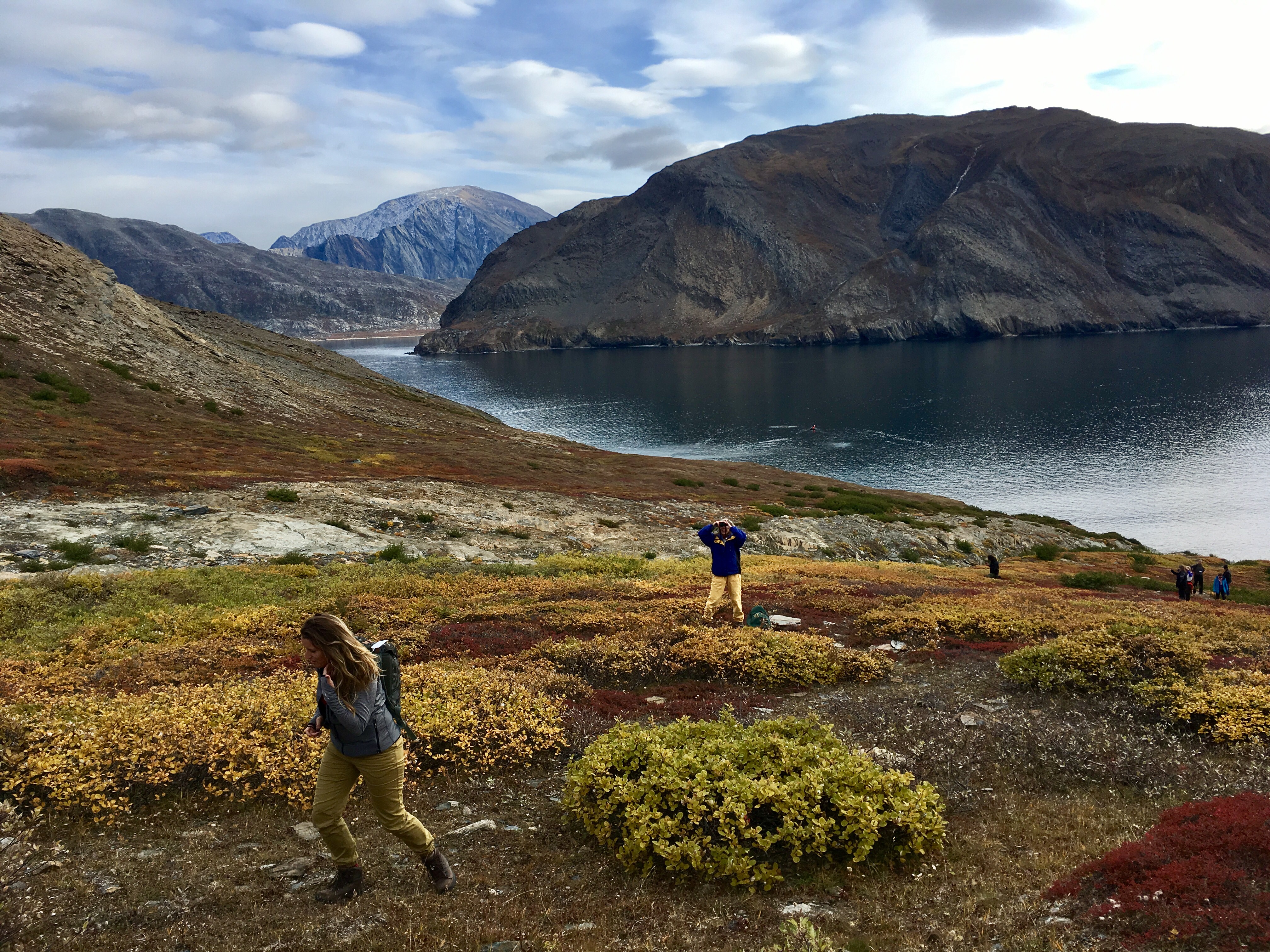 Il faut grimper pour voir la spendeur de la région de Ramah au Labrador Photo: Anne Pélouas