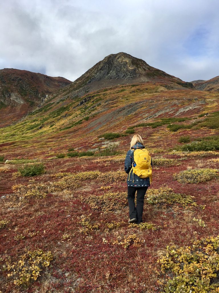 Marche dans la région de Ramah au Labrador. Photo: Anne Pélouas