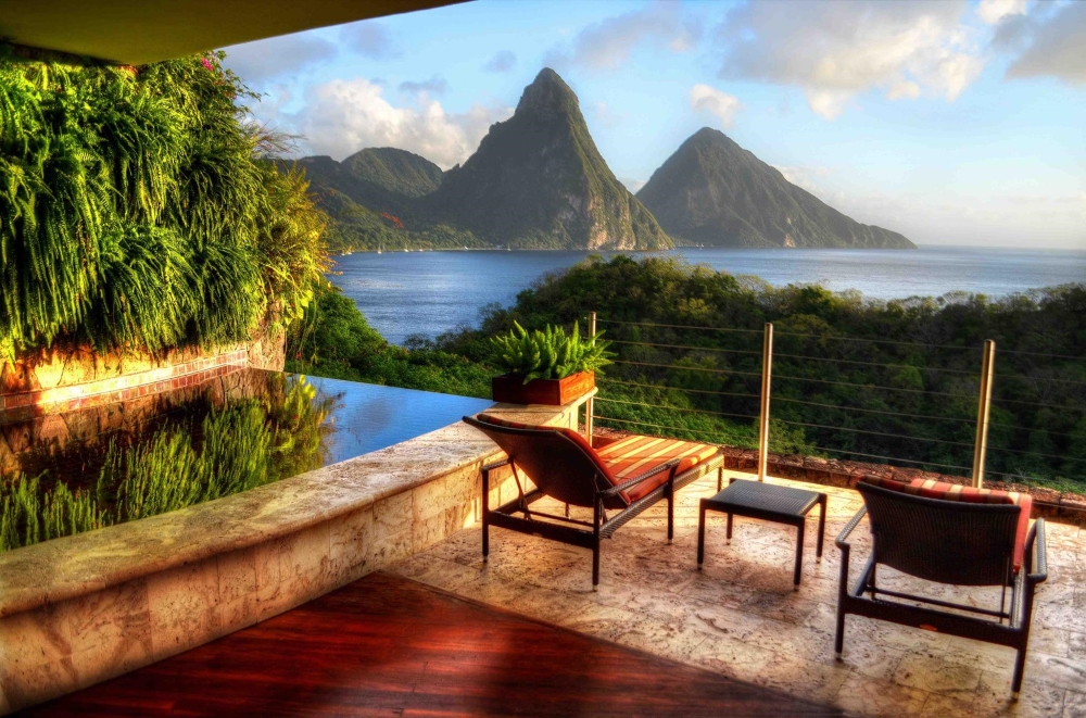 Photo: Facebook Jade Mountains St Lucia