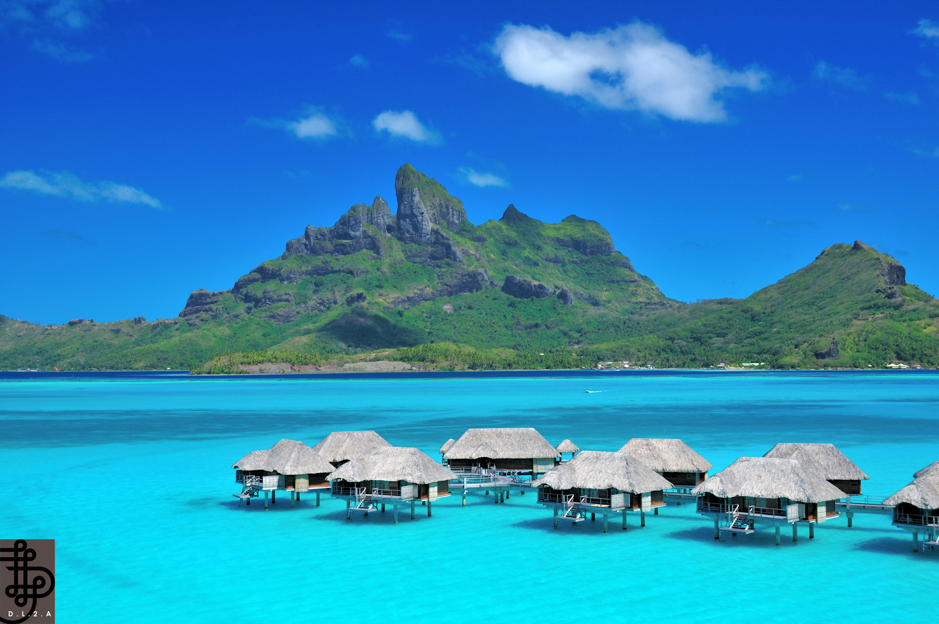 Mythique cette vue de Bora Bora en Polynésie française Photo: Wikimedias Commons