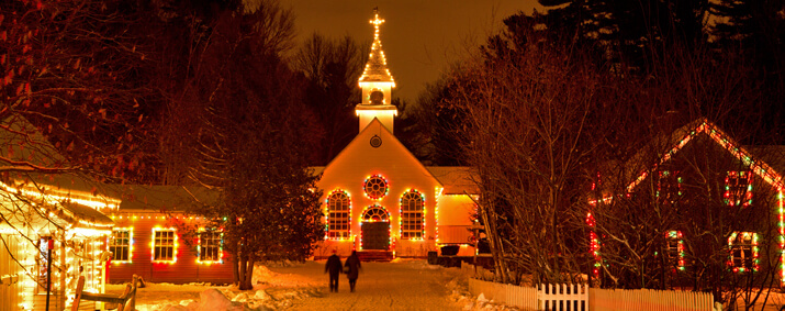 Photo: Village québécois d'antan