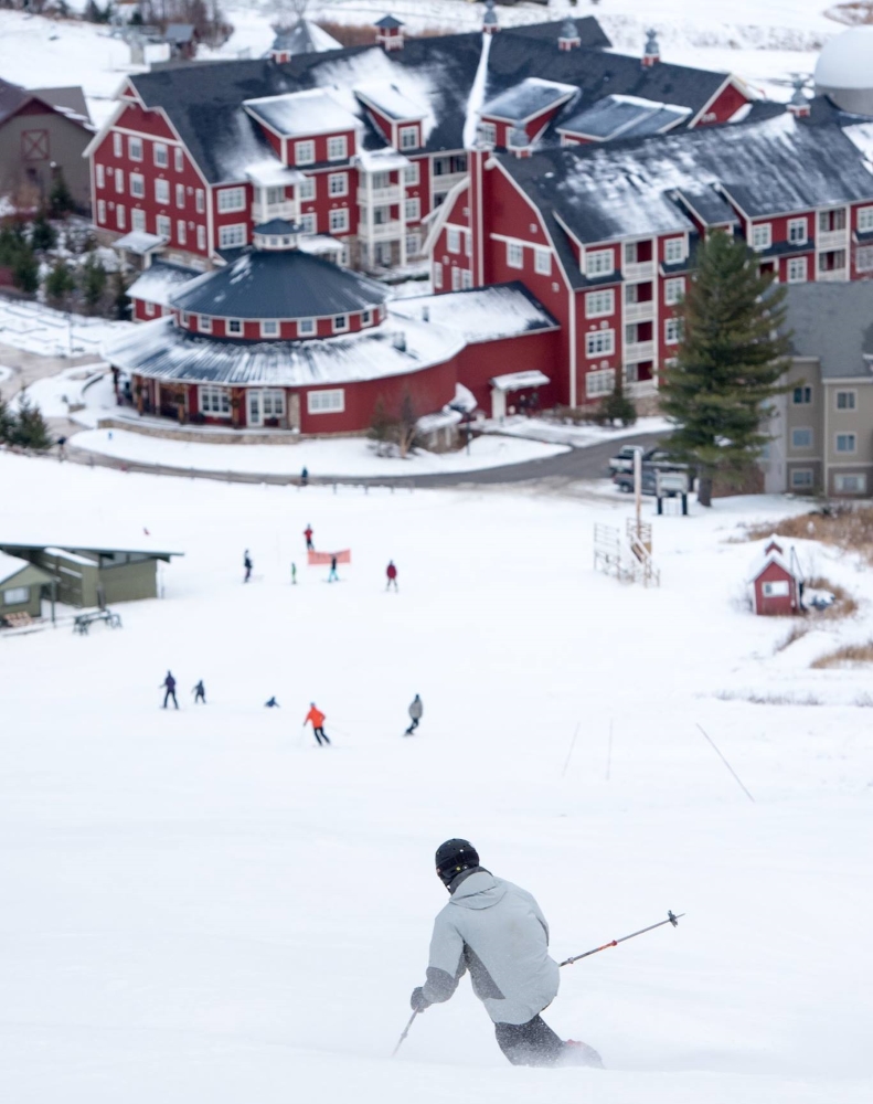 Le Claybrook Hotel, directement sur les pistes. Photo: Facebook Sugarbush Resort