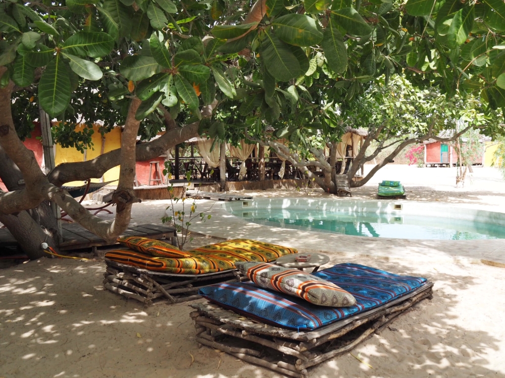 Au Bonobo Lodge, écolodge de l’île de Kathior. Photo: Marie-Julie Gagnon