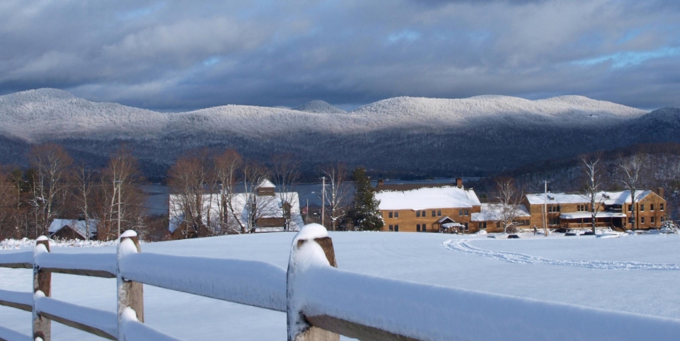 Vue sur le Mountain Top Inn Resort. Photo: Facebook The Mountain Top Inn & Resort