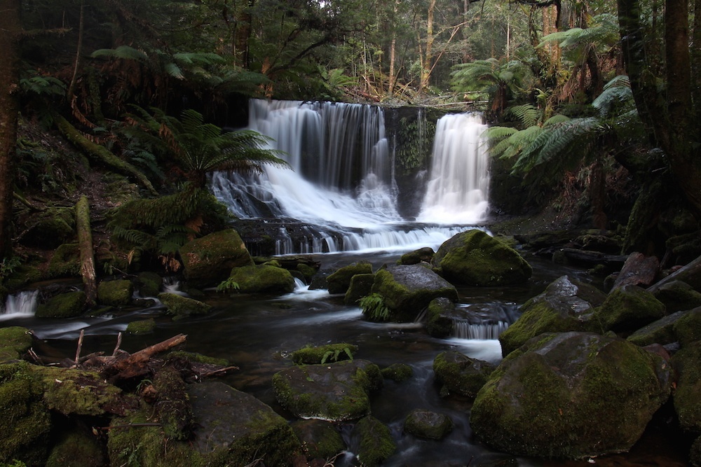 Horseshoe Falls en Tasmanie. Photo: australieqc.ca