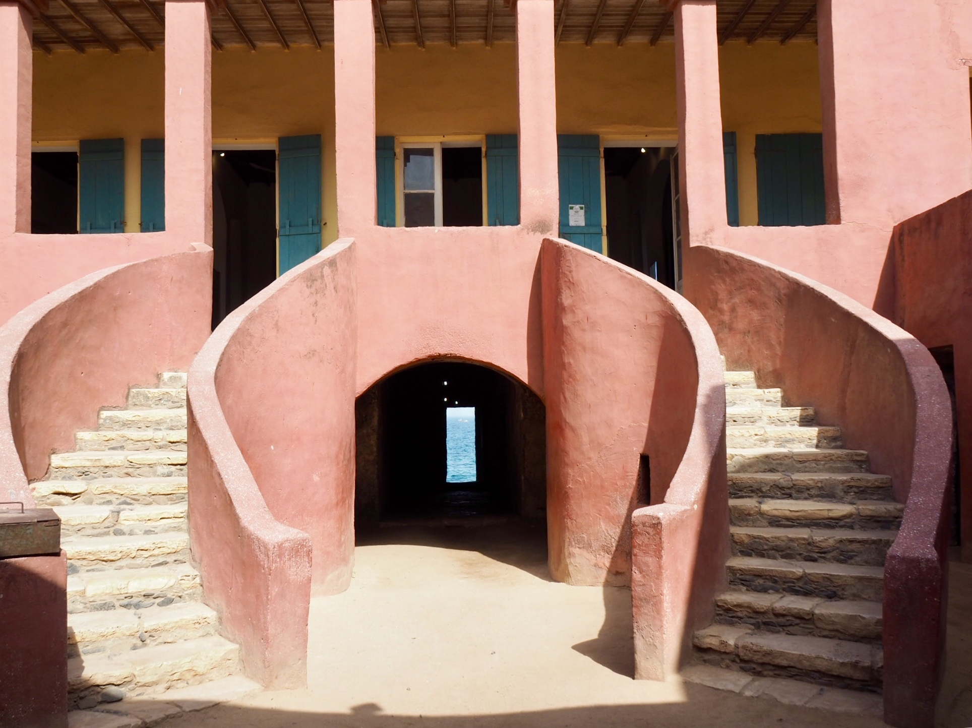 Maison des esclaves, île de Gorée. Photo: Marie-Julie Gagnon