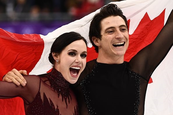 Tessa Virtue et Scott Moir, médaillés d'or. Photo: Facebook Olympic