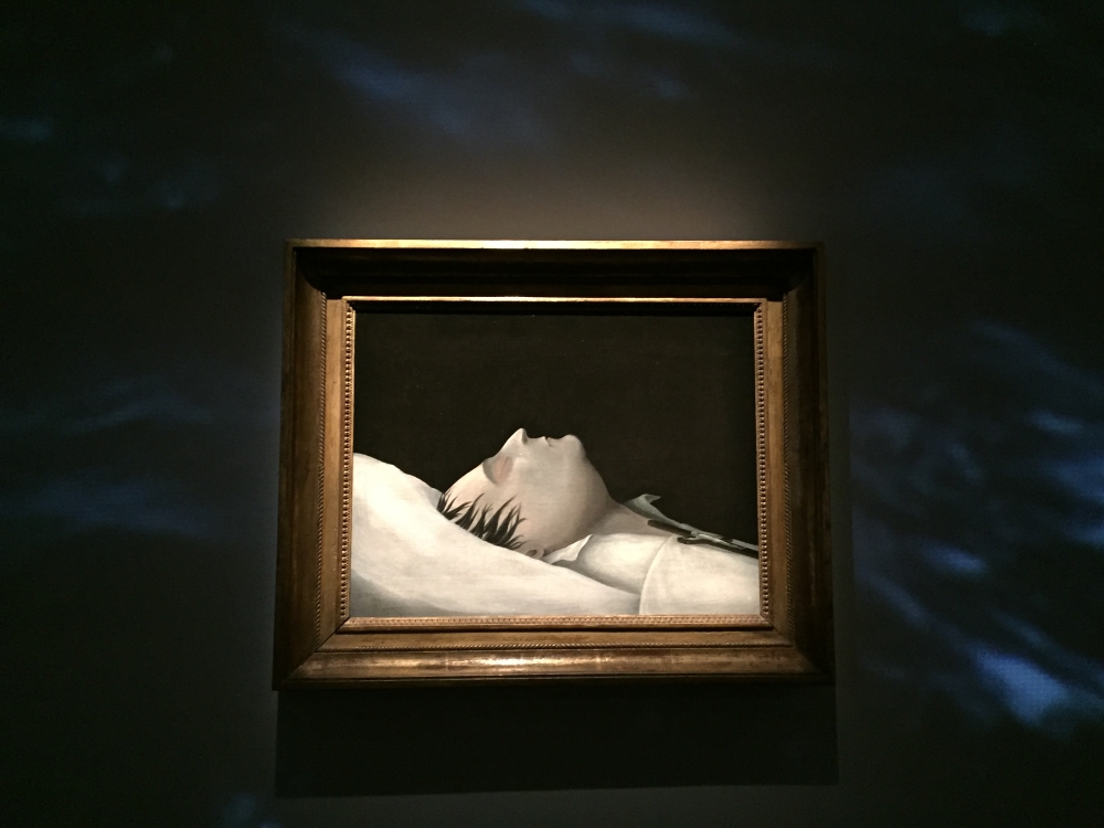 Denzil O. Ibbetson (1785-1857), Napoléon sur son lit de mort, 1821, huile sur toile.  Photo: Claude Deschênes