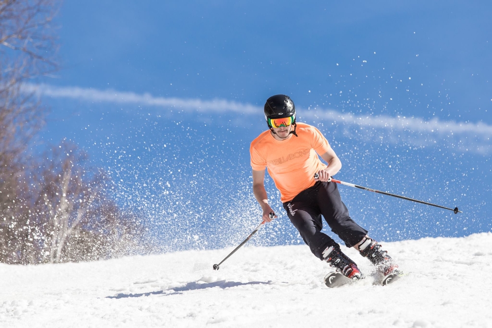 Le plaisir du ski de printemps! Photo: Facebook Association des stations de skis du Québec