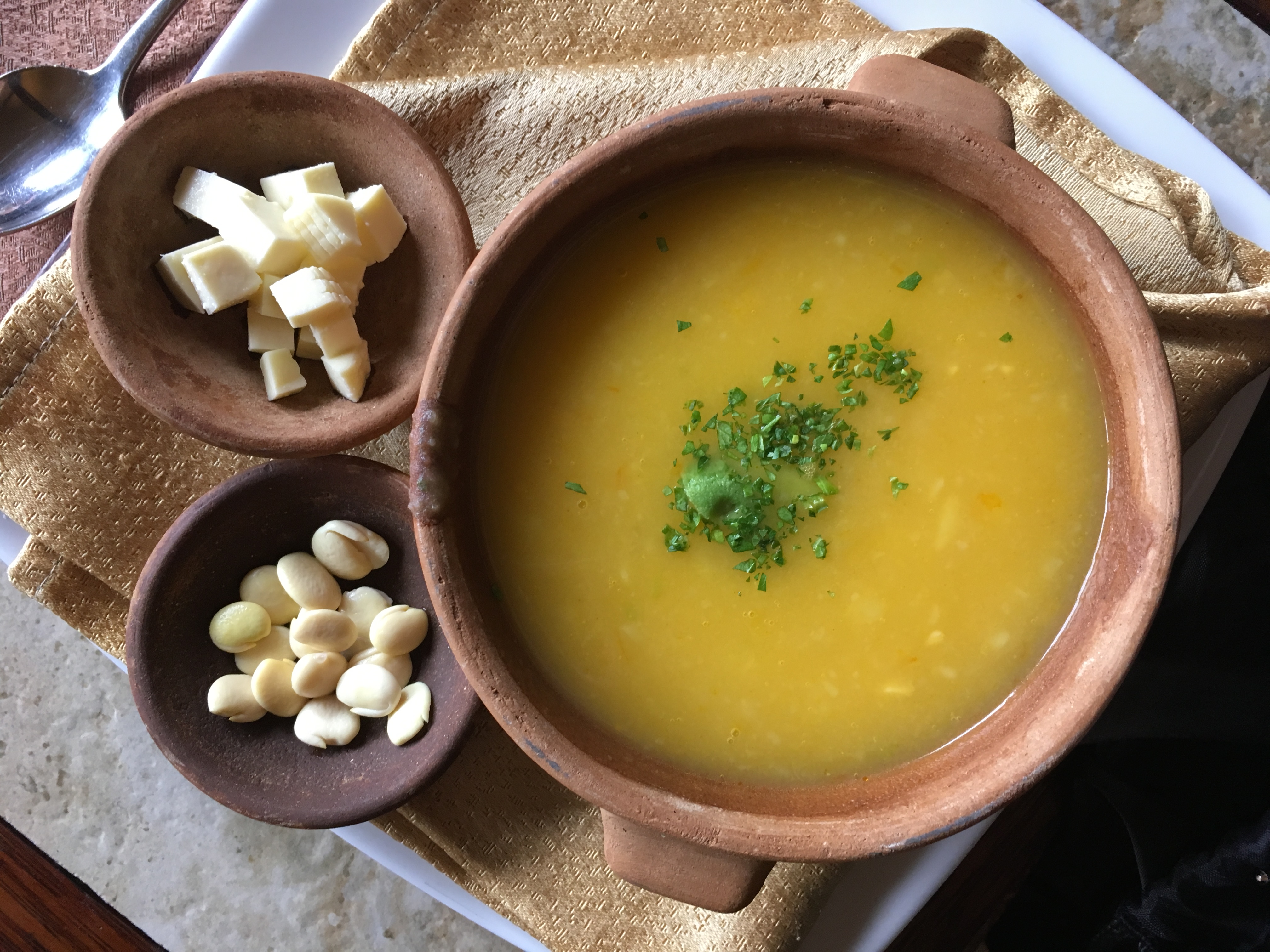 La soupe locro. Photo: Véronique Leduc