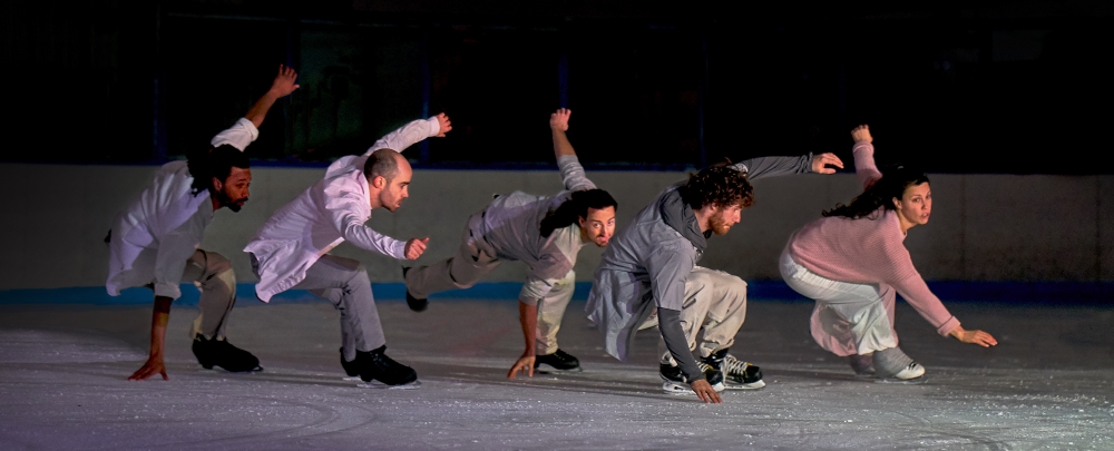 Photo © Romain Guilbault. Interprètes Samory Ba, Alexandre Hamel, Taylor Dilley, Jasmin Boivin, Pascale Jodoin.