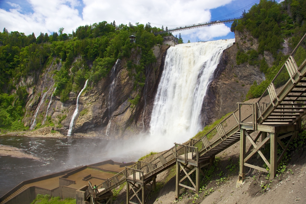 Chute Montmorency. Photo: Jiuguang Wang, Flickr