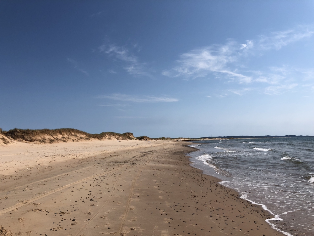 Plage de la Dune de l'Ouest. Photo: Marie-Julie Gagnon