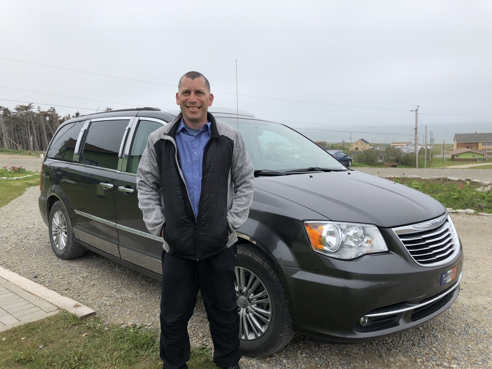 Stéphane Plante, propriétaire de Visites guidées VIP. Photo: Marie-Julie Gagnon