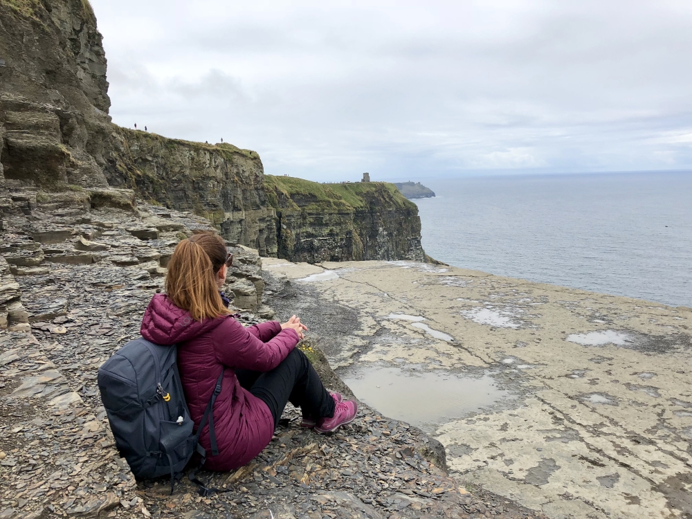 «Les points de vue m’ont presque fait oublier le fait que je portais chandail et manteau de duvet en plein mois de juillet.» Photo: Marie-Julie Gagnon