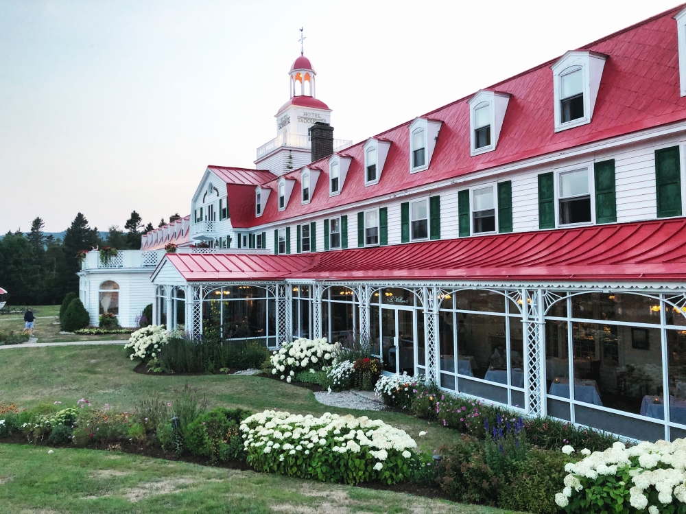 À Tadoussac, l'Hôtel Tadoussac propose d'excellents repas. Photo: Marie-Julie Gagnon