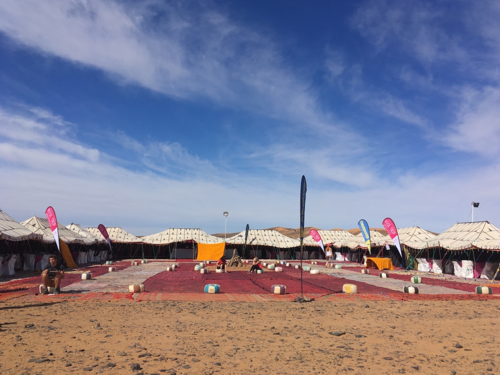 Le bivouac du Trek Rose Trip. Photo: Véronique Leduc